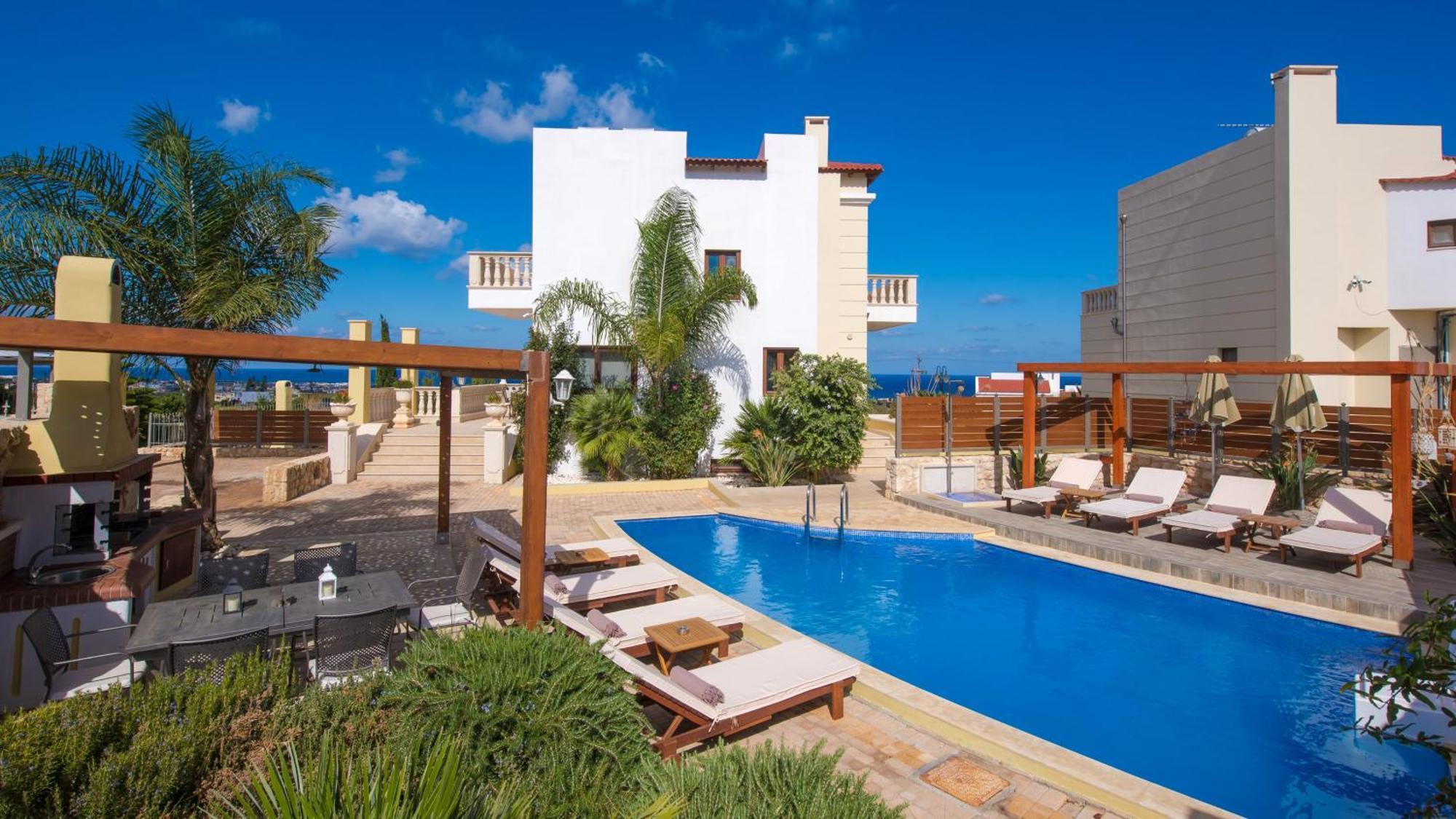 Sunshine Villa With Private Pool By Estia Hersonissos  Ngoại thất bức ảnh